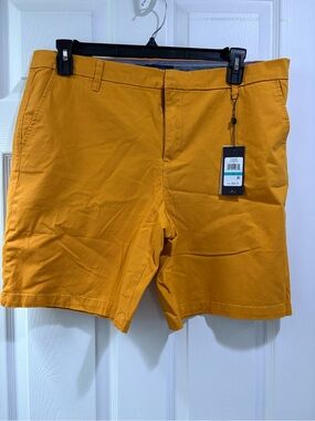 Women’s  Casual Shorts - Mustard Yellow